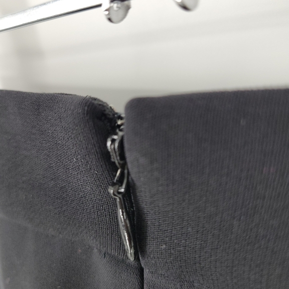 Madewell Womens Black Mini Tie Front Skirt Size 00 - Picture 10 of 11